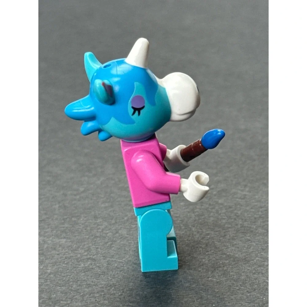 LEGO Animal Crossing Julian Minifigure with Paintbrush Horse Villager 77051